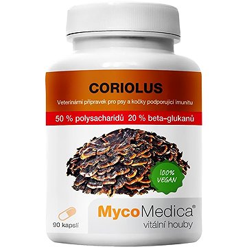 

Mycomedica Coriolus 50 % 90 kapslí