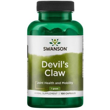 

Swanson Devil's Claw (čertův dráp), 500 mg, 100 kapslí