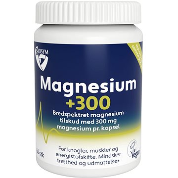 

Biosym Dánsko Magnesium+300, 60 kapslí