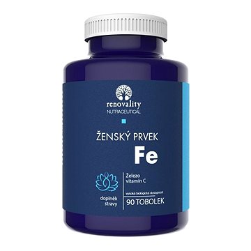 

Renovality Ženský prvek Fe s Acerolou 90 tobolek