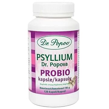 

Dr.Popov Psyllium PROBIO kapsle 120 ks