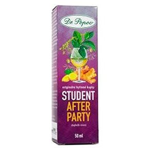 

Dr.Popov STUDENT After party, bylinné kapky 50 ml