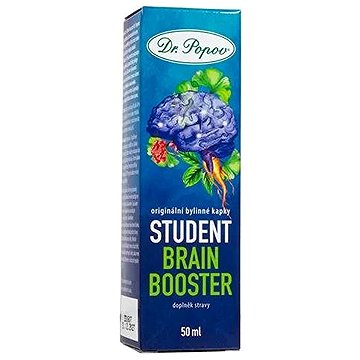

Dr.Popov STUDENT Brain booster, bylinné kapky 50 ml
