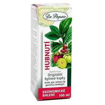 

Dr.Popov Hubnutí, originální bylinné kapky 100 ml