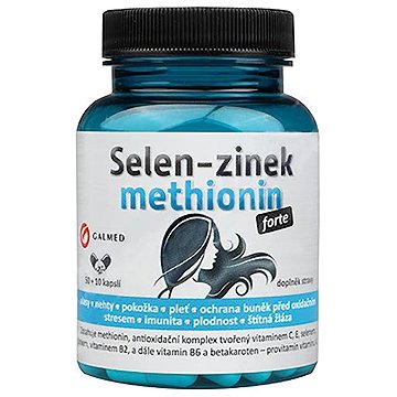 

Galmed Selen-Zinek-Methionin forte 50+10 kapslí