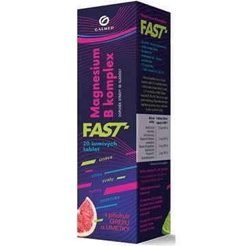 

Galmed Magnesium B-komplex FAST eff, 20 tablet