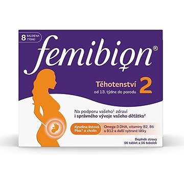 

Femibion 2 Těhotenství 56 tablet + 56 tobolek