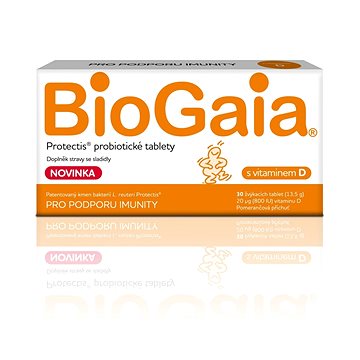 

BioGaia Protectis s vitamínem D 30 tablet