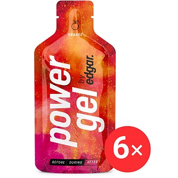 

Edgar Powergel 6 x 40ml, pomeranč