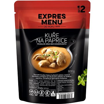 

Expres Menu Kuře na paprice