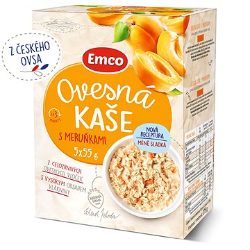 

Emco Ovesná kaše s meruňkami 5x55g