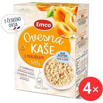 

Emco Ovesná kaše s meruňkami 4 x (5x55g)