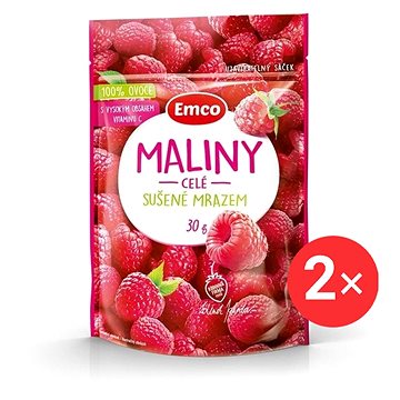 

Emco Mrazem sušené maliny 2 x 30g