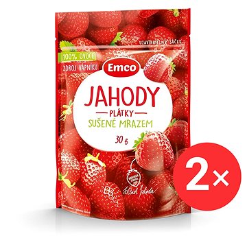 

Emco Mrazem sušené jahody 2 x 30g