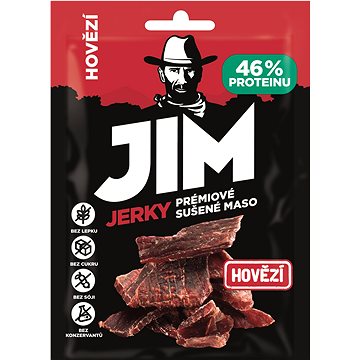 

Jim Jerky hovězí 23 g