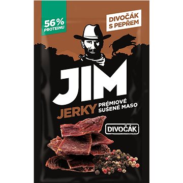 

Jim Jerky divočák s pepřem 23 g