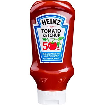 Heinz Rajčatový kečup 50% SS 550g(500ml)  - Omáčka