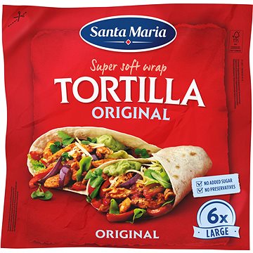 

Santa Maria Wrap tortilla 371g