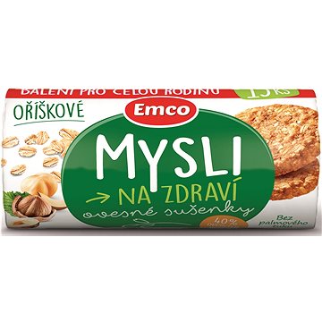 

Emco Ovesné sušenky oříškové 150g