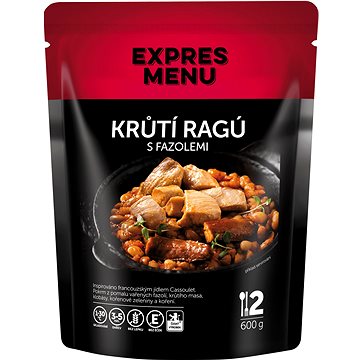 

Expres Menu Krůtí ragů s fazolemi 600 g
