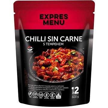 

Expres Menu Chilli sin carne 600 g