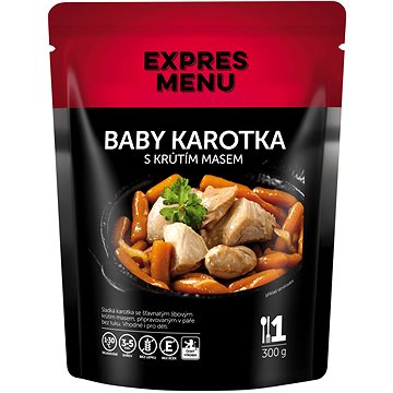 

Expres Menu Baby karotka s krůtím masem 300 g