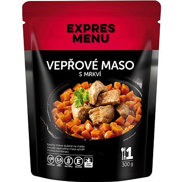 

Expres Menu Vepřové maso s mrkví 300 g