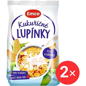 

Emco Kukuřičné lupínky 2 x 750 g