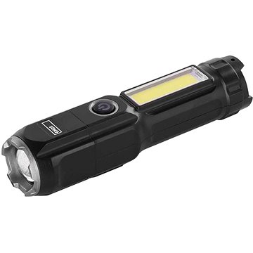 

EMOS LED + COB LED nabíjecí plastová svítilna P3214