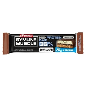 ENERVIT Protein Bar 36%, 55 g, čokoláda + vanilka - Proteinová tyčinka