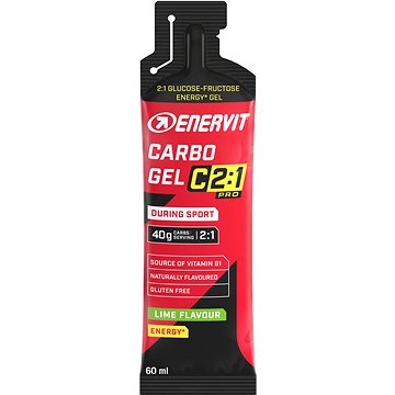

Enervit Carbo Gel C2:1 60ml, limetka