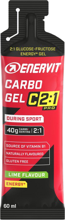 

Enervit Carbo Gel C2:1 6 x 60ml, limetka
