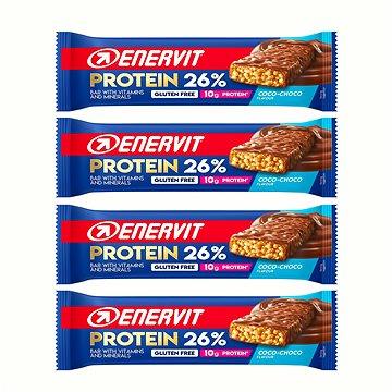 

Enervit Protein Bar 26% coco-choco 4 x 40g