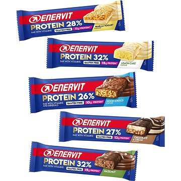 

Enervit Protein Bar Mix příchutí 5ks