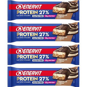 

Enervit Protein Bar 27% chocolate & cream 4 x 45g