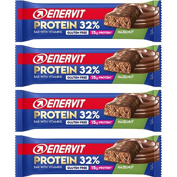 

Enervit Protein Bar 32% hazelnut 4 x 48g