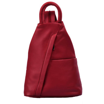 

Estelle Zipper backpack darkred