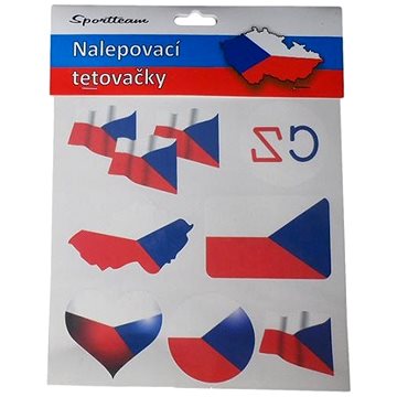

SPORTTEAM Tetovací obtisky ČR 1