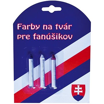 

SPORTTEAM® Barvy na obličej SR2, tužky 3ks