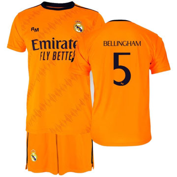 

REAL MADRID Dětská replika set 24/25 Away Bellingham - vel. 164