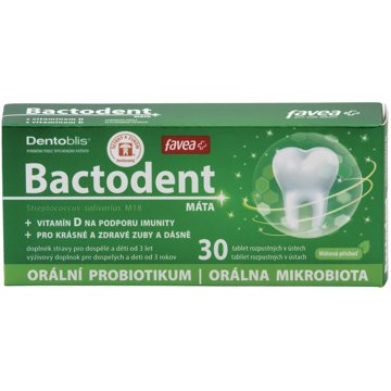 

Favea Bactoden Máta 30 tablet