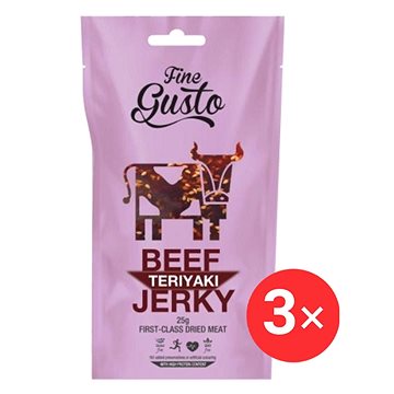

Fine Gusto hovězí Teriyaki 3 x 25g