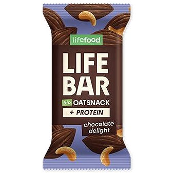 

Lifefood BIO Lifebar Oat Snack protein čokoládový