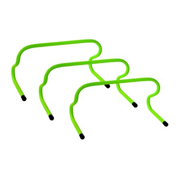 

Fitnessline Tréninkové překážky zelené, 3 ks, 23 cm