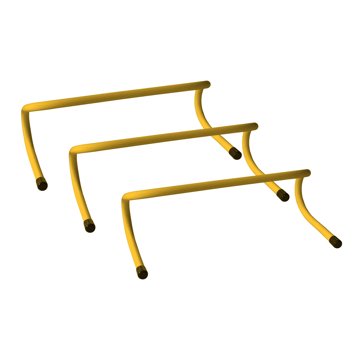 

Fitnessline Tréninkové překážky žluté, 3 ks, 15 cm