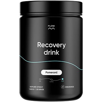 

Flow Recovery drink 1000g, pomeranč