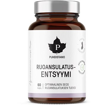 

Puhdistamo Digestive Enzymes 60 kapslí (Ruoansulatus Entsyymi)