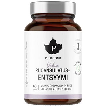 

Puhdistamo Super Digestive Enzymes 60 kapslí (Vahva Ruoansulatus Entsyymi)