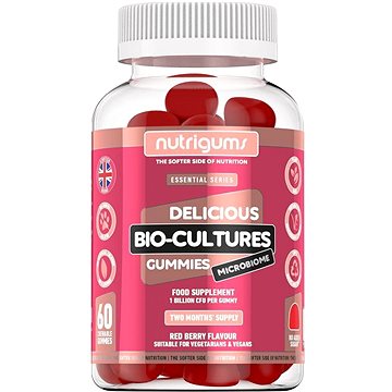 

NutriGums Bio-Cultures Microbiome 60 gummies