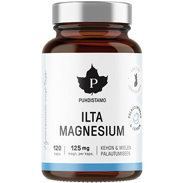 

Puhdistamo Night Magnesium 120 kapslí (Ilta Magnesium)